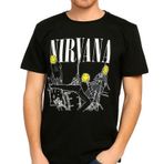Bant Giyim Nirvana Siyah Erkek T-shirt
