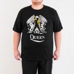 Bant Giyim - Queen Freddie Mercury Büyük Beden Erkek T-Shirt - XXXXL - Siyah