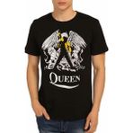 Bant Giyim - Queen Freddie Mercury Siyah Erkek T-Shirt - XXL