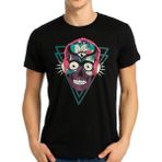 Bant Giyim Stereo Skull Siyah Erkek T-Shirt