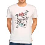 Bant Giyim - Suicide Squad Harley Quinn Beyaz Erkek T-shirt