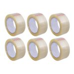 Bant Güçlü Sağlam Kaliteli Şeffaf Koli Bandı Bantı / 45 mm x 100 Metre / 6'lı 3 Paket - 18 Adet