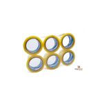 Bantix HUGA Bant 1 Koli 72 Adet Akrilik Yüksek Kalite Koli Bandı 45mm x 100 Metre Şeffaf