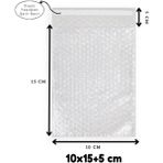 Bantlı Balonlu Patpat Torba 10 x 15 cm + 5 cm 50 Adet - --