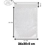 Bantlı Balonlu Patpat Torba 26 x 30 cm + 5 cm 50 Adet - --