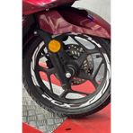Banxtre Honda PCX için Tüm Yıl ve Modellere Uyumlu Kesikli Premium Yazılı Jant Şeridi Sticker Seti (Ön Arka)