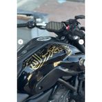 Banxtre Motosiklet Deposu Için Gold Renk Kelime-I Tevhid Sticker Etiket (40CMX10CM) - Altın