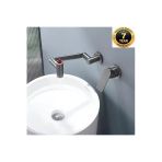 Banyo Ankastre Dijital Led Lavabo Bataryası Antrasit Renk Sıva Altı Dahil 7 Yıl Garanti İthal