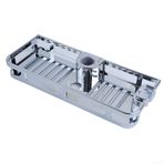 Banyo Asılı Duş Sepeti Depolama Rafı, Su Akışı İçin Havalandırmalı, Duş Çubukları İçin ABS Malzemeden Yapılmıştır 24 25 mm (24 mm)