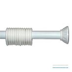Banyo Askılığı Duş Perde Borusu 123-200 Cm Beyaz