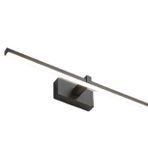 Banyo Aynası ve Makyaj için Su Geçirmez Beyaz ve Siyah Düz Işıklı Modern LED Duvar Lambası, Resimler için İç Mekan Duvar Lambası, Banyo Dekorasyonu için İdealdir.