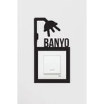 Banyo Dekoratif Priz Çerçevesi - Ahşap MDF