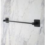 Banyo Dekoru için Yapışkanlı Siyah Çubuk Havluluk Tutucu