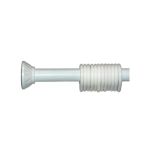 Banyo Duş Perde Borusu - 120Cm-210Cm Ayarlanabilir Beyaz