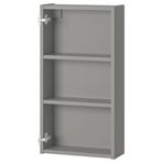 Banyo Duvar Dolabı Iskeleti, Gri, 40X15X75 cm