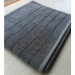 Banyo Havlusu 90 X150 Ebatlarında 550 gr % 100 Pamuklu Banyo Havlusu - 90 x 150 cm - Gri