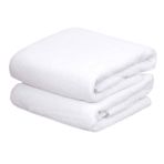 Banyo Havlusu 90x150 Cm%100 Pamuklu Otel Havlusu Gramajlı 600 gr Beyaz