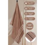 Banyo Havlusu Tekli Pamuk Bale - 100 x 150 cm - Gri