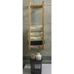 Banyo İçin Modern Ahşap Havlu Askılığı - Şık ve Fonksiyonel Tasarım