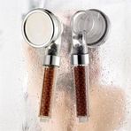 Banyo Keyfi Için Su Tasarruflu Arıtmalı Doğal Taşlı Banyo Duş Başlığı - -