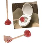 Banyo Klozet Pompası Kaucuk Güçlü Vakum Pompası Tuvalet Lavabo Evye Pisivar Tıkanık Açma