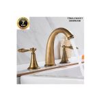 Banyo Lavabo Bataryası Ankastre 3Lü Set Antik Renk Yeni Model 7 Yıl Garantili İthal