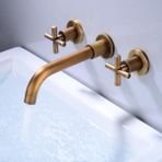 Banyo Lavabo Bataryası Ankastre 3'lü Set Antik Yeni 5 Yıl Garantili Sıva Altı Dahil Ithal