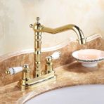 Banyo Lavabo Bataryası Ankastre Altın Dore Gold Renk Yeni Model 7 Yıl Garantili Ithal