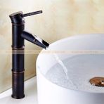 Banyo Lavabo Bataryası Antik Siyah Çanak Lavabo Uzun Yeni