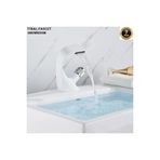 Banyo Lavabo Bataryası Beyaz Şelale Tasarım 7 Yıl Garantili