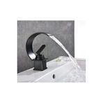 Banyo Lavabo Bataryası Mat Siyah +Yeni Şelale Model .