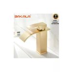 Banyo Lavabo Bataryası Şelale Mat Gold Modeli Yeni Tasarım Ürünü 7 Yıl Garantili