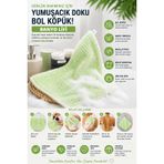 Banyo Lifi, | Yumuşak Dokulu, Bol Köpüren Vücut Temizleme Lifi | Askı İpli, Günlük Kullanıma Uygun Banyo Süngeri | Kadın Erkek Çocuk İçin 25x35CM (Fosforlu Sarı)