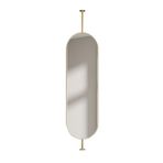 Banyo Makyajı Ev ve Otel için Altın Yüzen Tavan Aynası - Boyutlar: 40x80cm 50x100cm 60x120cm - Modern Mekanlar için Şık Dekoratif Duvar Aynası