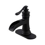 Banyo Musluk Şelale Lavabo Armatürü Yağla Ovulmuş Bronz, 9197N