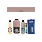 Banyo Mutfak Boyası-Cadence Multi H-030 Pudra Pembe 2Lt Pya 500Ml Taş Vernik Parlak 500Ml Ruloset