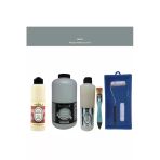 Banyo Mutfak Boyası-Cadence Multi H-058 Koyu Arduvaz Gri 2Lt Pya 500Ml Taş Vernik 500Ml Ruloset