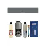 Banyo Mutfak Boyası-Cadence Multi H-081 Grafiti Gri 2Lt Pya 500Ml Taş Vernik Parlak 500Ml Ruloset