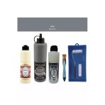 Banyo Mutfak Boyası-Cadence Multi H-090 Koyu Gri 500Ml Pya 250Ml Taş Vernik Parlak 250Ml Saten Rulo