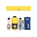 Banyo Mutfak-Cadence Multi H-008 Limon Sarı 2000Ml Par Yüzey Ast 500Ml Taş Vernik Mat 500Ml Ruloset