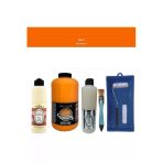 Banyo Mutfak-Cadence Multi H-012 Turuncu 2000Ml Par Yüzey Ast 500Ml Taş Vernik Mat 500Ml Ruloset