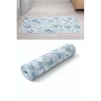 Banyo Önü Paspası 80 Cm X 200 Cm En Kaymaz Tabanlı Yumuşak Dokulu Su Emici Banyo Halısı
