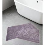 Banyo Paspası 2'Li Set Lisa Mor