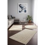 Banyo Paspası Krem Kaymaz Taban Peluş Bubble 50X50 Cm