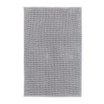 Banyo Paspası Mikrofiber Açık Gri MeridyenDukkan 50x80 Cm Mikrofiber Yumuşak Paspas