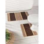 Banyo Paspası Silver Serenity U Tip 2’li Set 50x80 cm - Gold