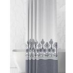 Banyo Perdesi 2X100X200 Çift Kanat Duş Perdesi Halka Hediyeli 4238