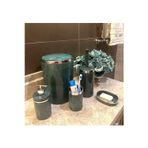 Banyo Seti 5'Li, Yuvarlak, Akrilik-Cop Kovasi, Wc Fircalik, Sivi Sabunluk, Dis Fircalik, El Sabunluk