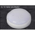 Banyo Tavan Lambası Artos 20w Yuvarlak Beyaz Balkon Lambası 6400k Beyaz Led Işık Teras Duvar Lambası