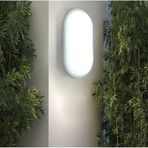 Banyo Tavan Lambası Aydos 20w Oval Beyaz Balkon Tavan Lambası 6400k Beyaz Led Işık Teras Duvar Lambası Beyaz